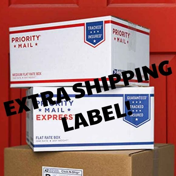 COPY - Over 5 lb extra shipping label! - Picture 1 of 1